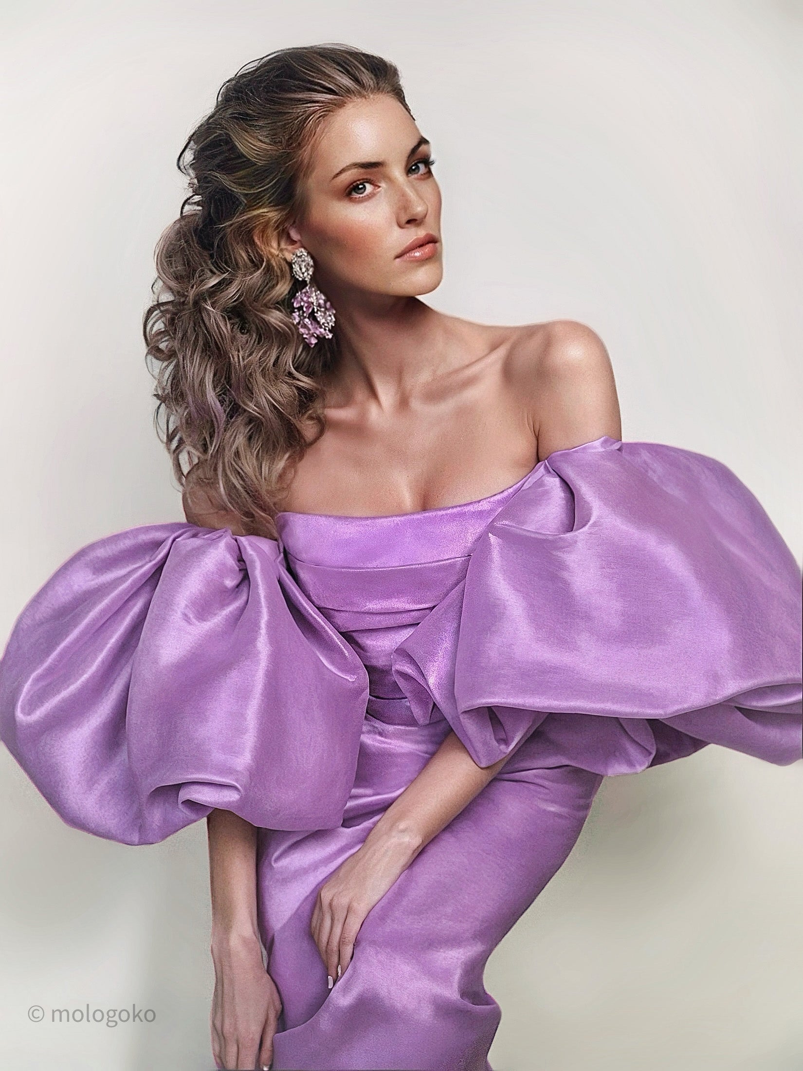 DIANA Formal Gown 2 PART ASSEMBLY - Mologoko Couture