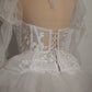 Baroque White Bridal Couture One-Of-A-Kind Gown Set - Mologoko Couture