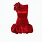 Margot Taffeta Dropwaist Mini Dress