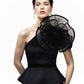 Extra Large Mesh Hand Beaded Flower Pin - Mologoko Couture