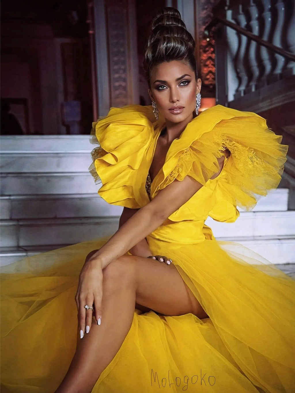 Kate Women's Top -  custom made red carpet wedding dresses in USA