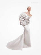 Gisele Gown 3-Part Set - custom made red carpet wedding dresses in USA