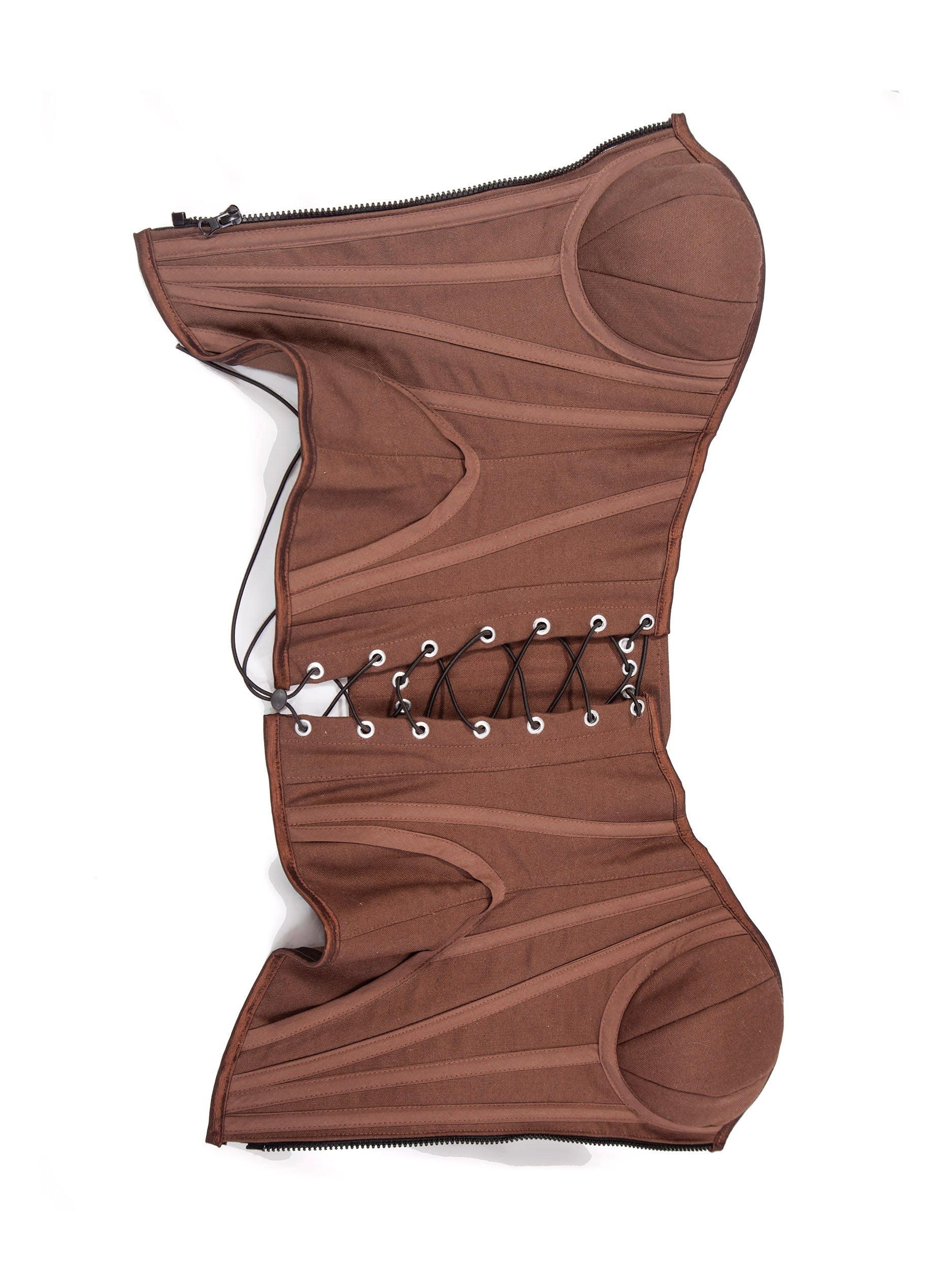 Porsche Front Zipper Corset - custom. made fashion