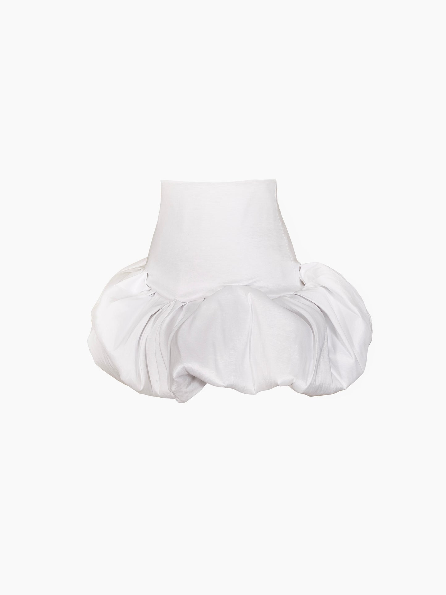 Bubble Mini Taffeta Skirt