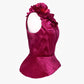 Viviana 3d Flowers Top