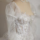 Baroque White Bridal Couture One-Of-A-Kind Gown Set - Mologoko Couture