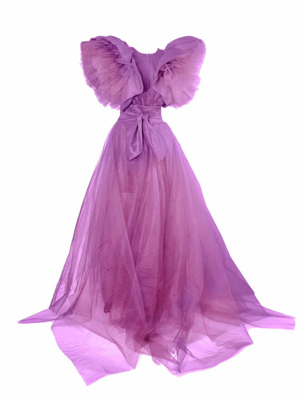 Jasmine Red Carpet Style Gown with Detachable Skirt - dress