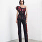 Carmelita Asymmetrical Front Zipper Corset - Mologoko Couture