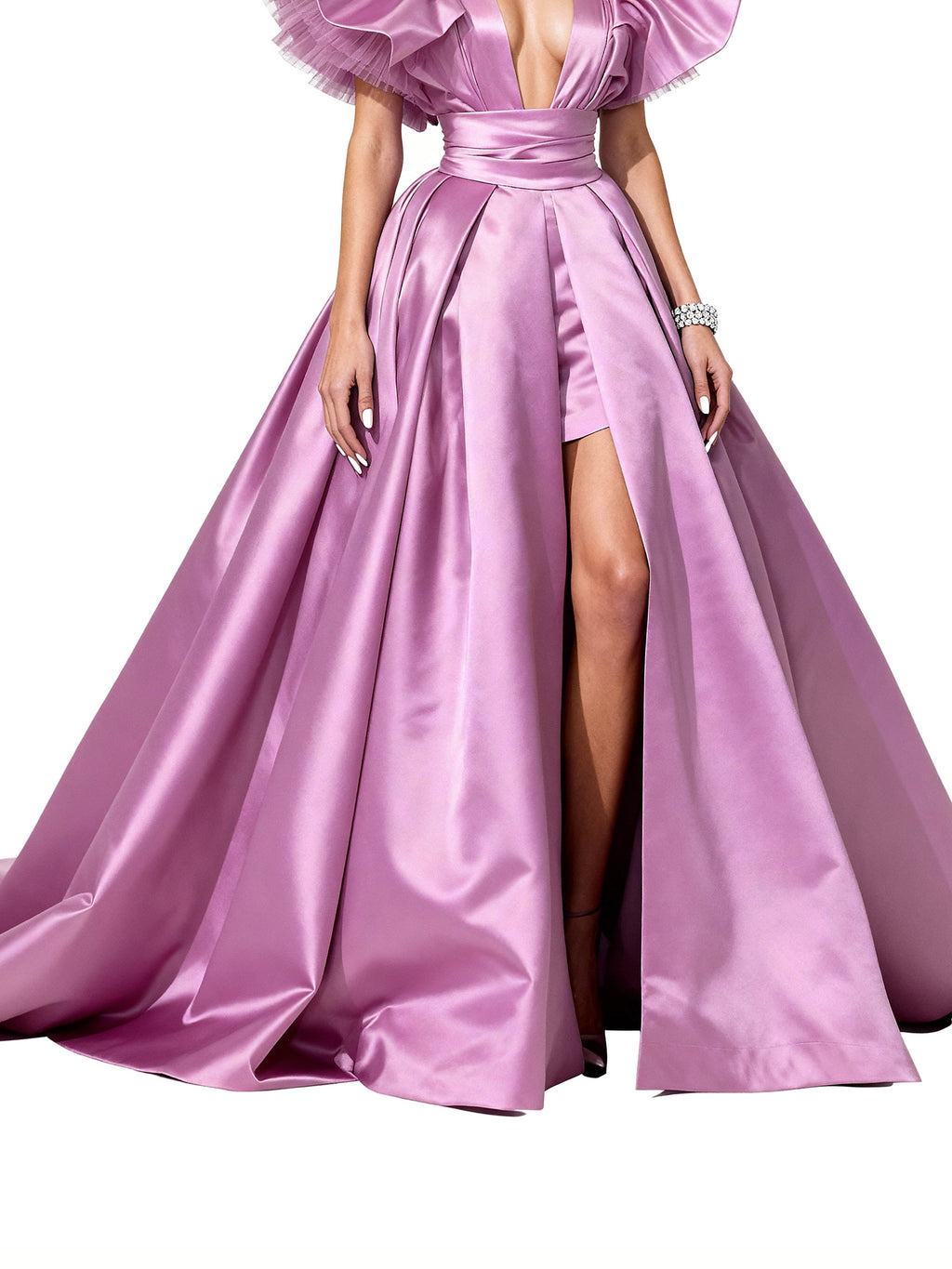Base Ball Gown Overskirt