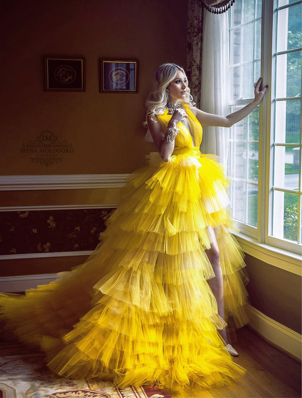 CINDERELLA TULLE BALL GOWN - Mologoko Couture