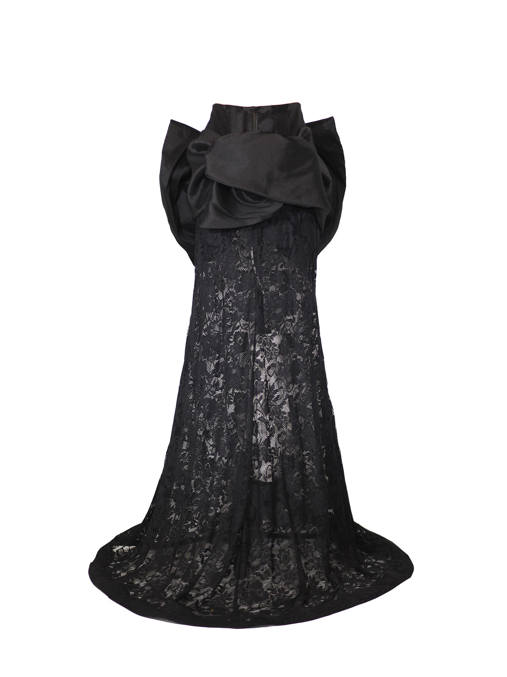 Big Bow Corseted Belt Mini Skirt