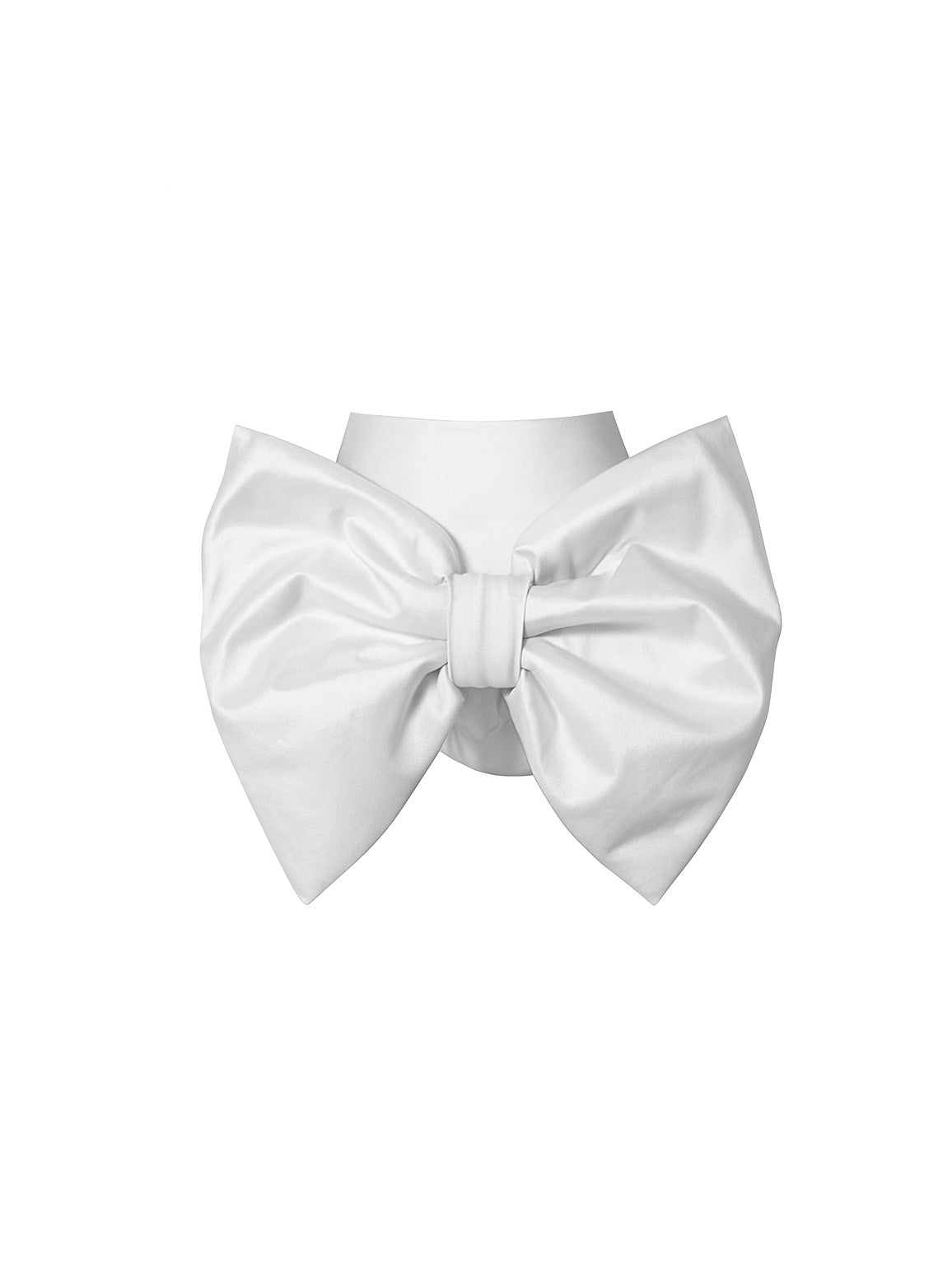 Big Bow Corseted Belt Mini Skirt