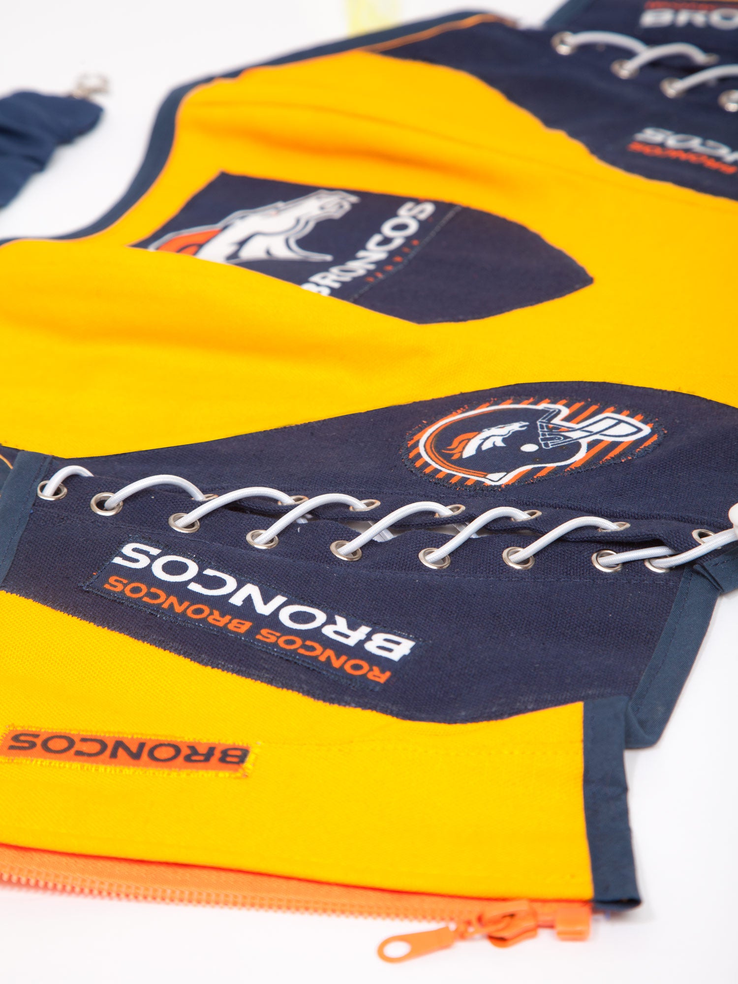 Denver BRONCOS Football Team Corset Bustier Top