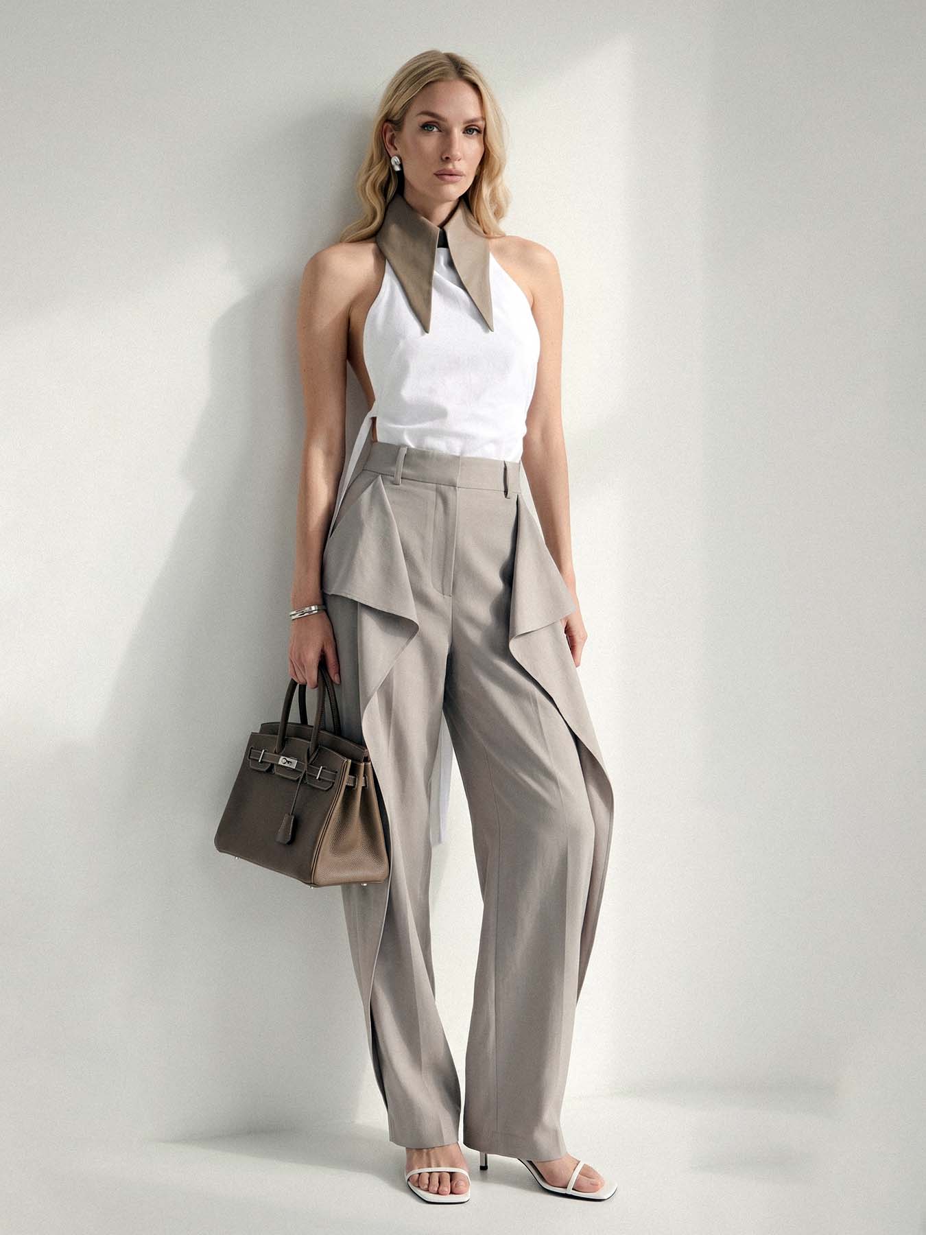 The Baroness 8” Long Detachable Collar