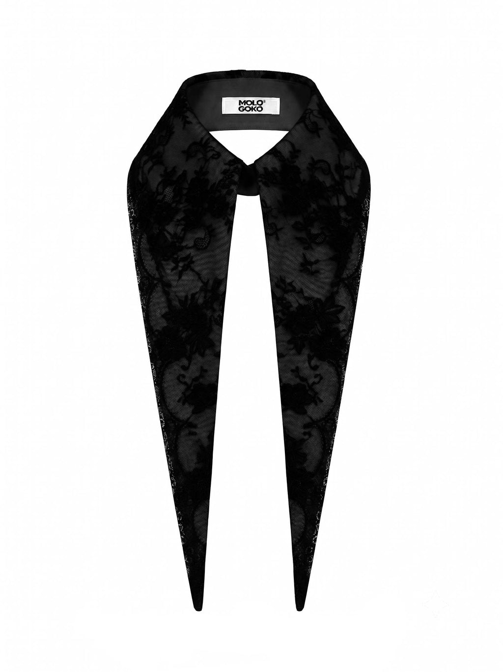 The Baroness 16” Long Detachable Lace Collar