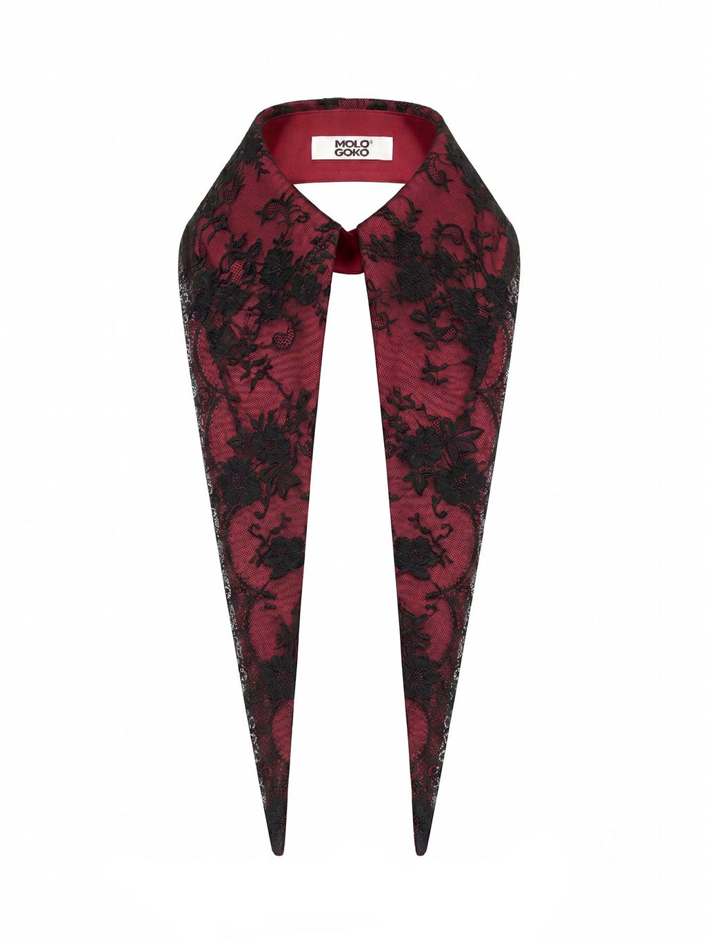 The Baroness 16” Long Detachable Lace Collar