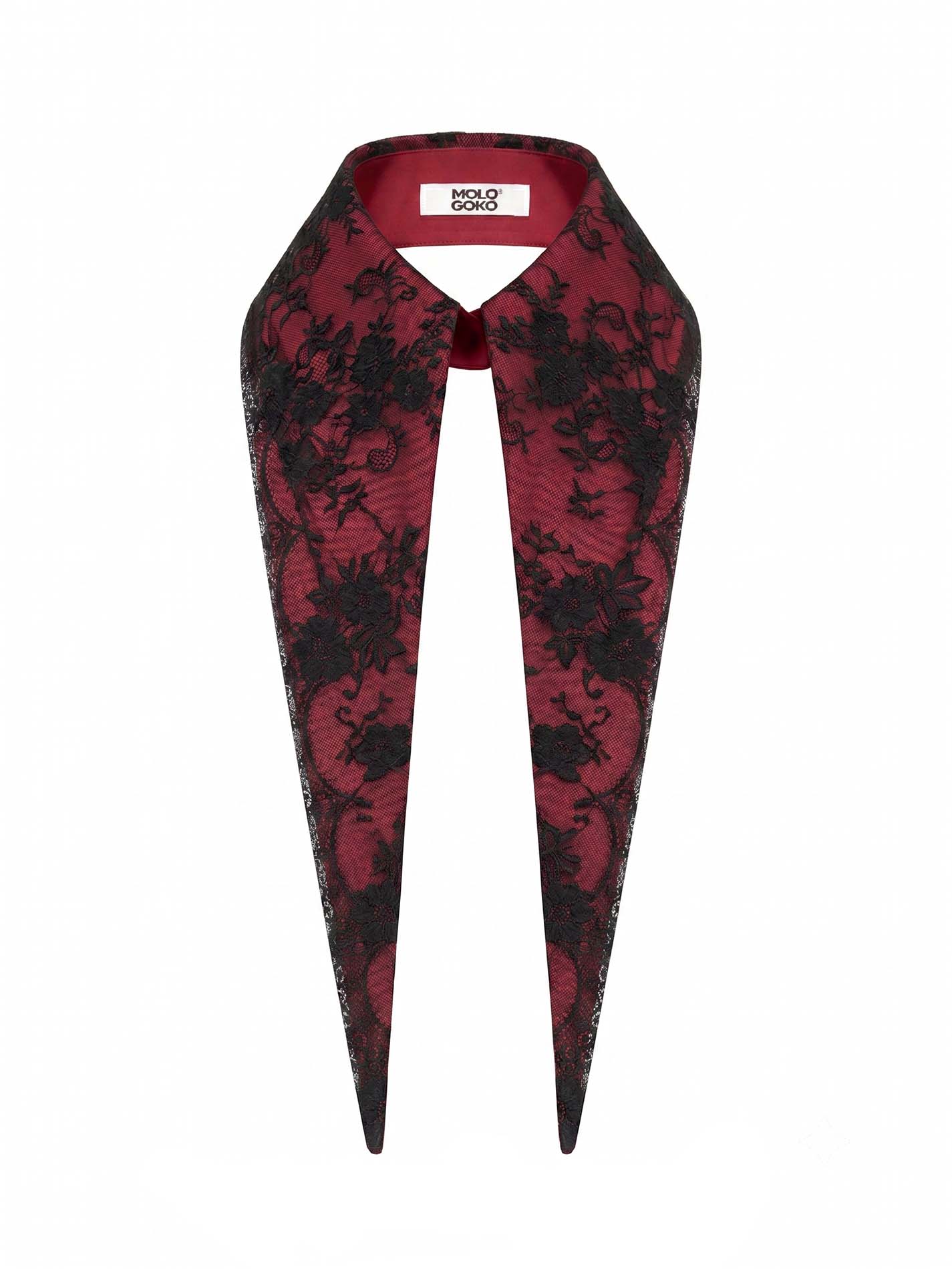 The Baroness 16” Long Detachable Lace Collar