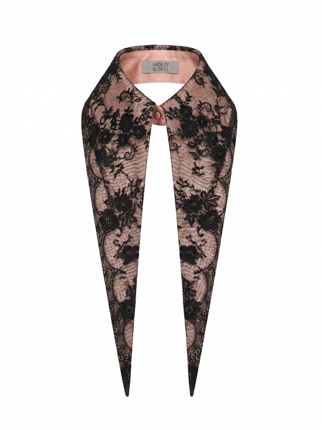 The Baroness 16” Long Detachable Lace Collar