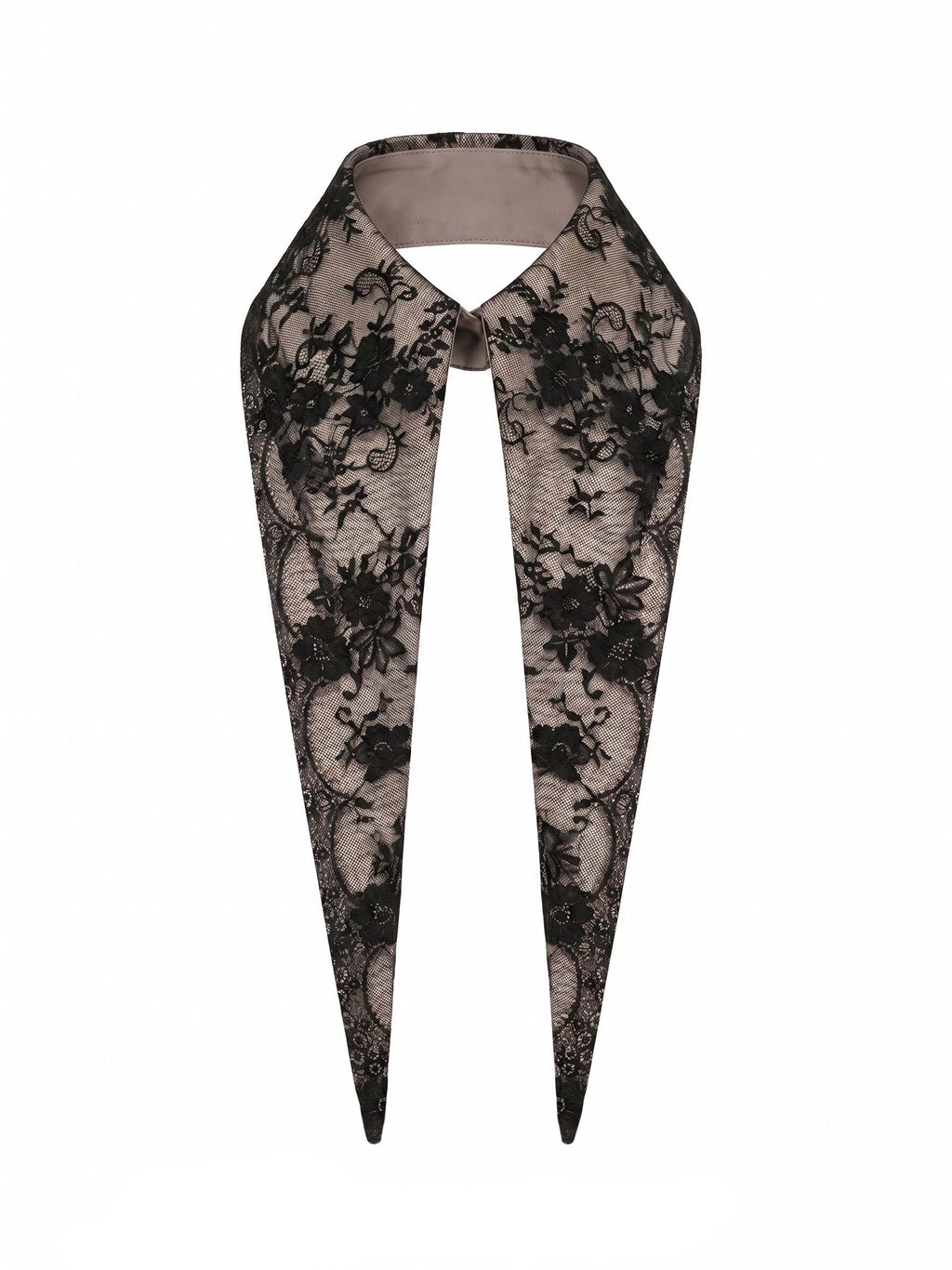 The Baroness 16” Long Detachable Lace Collar