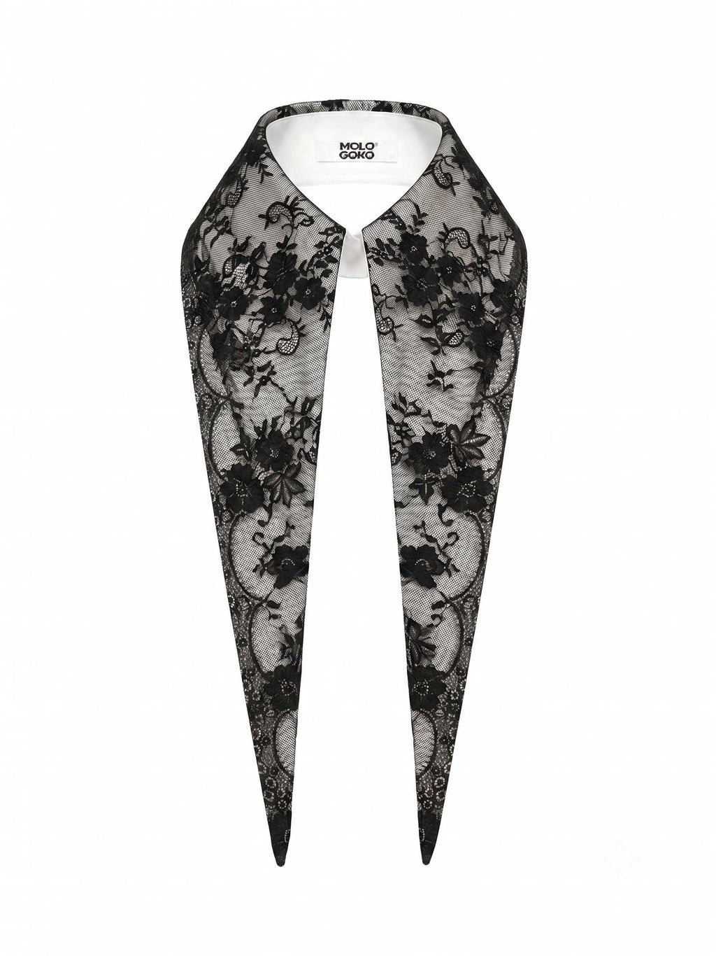 The Baroness 16” Long Detachable Lace Collar