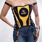 Pittsburgh Steelers Football Team Corset Bustier Top