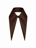 The Baroness 12" Long Satin Detachable Collar