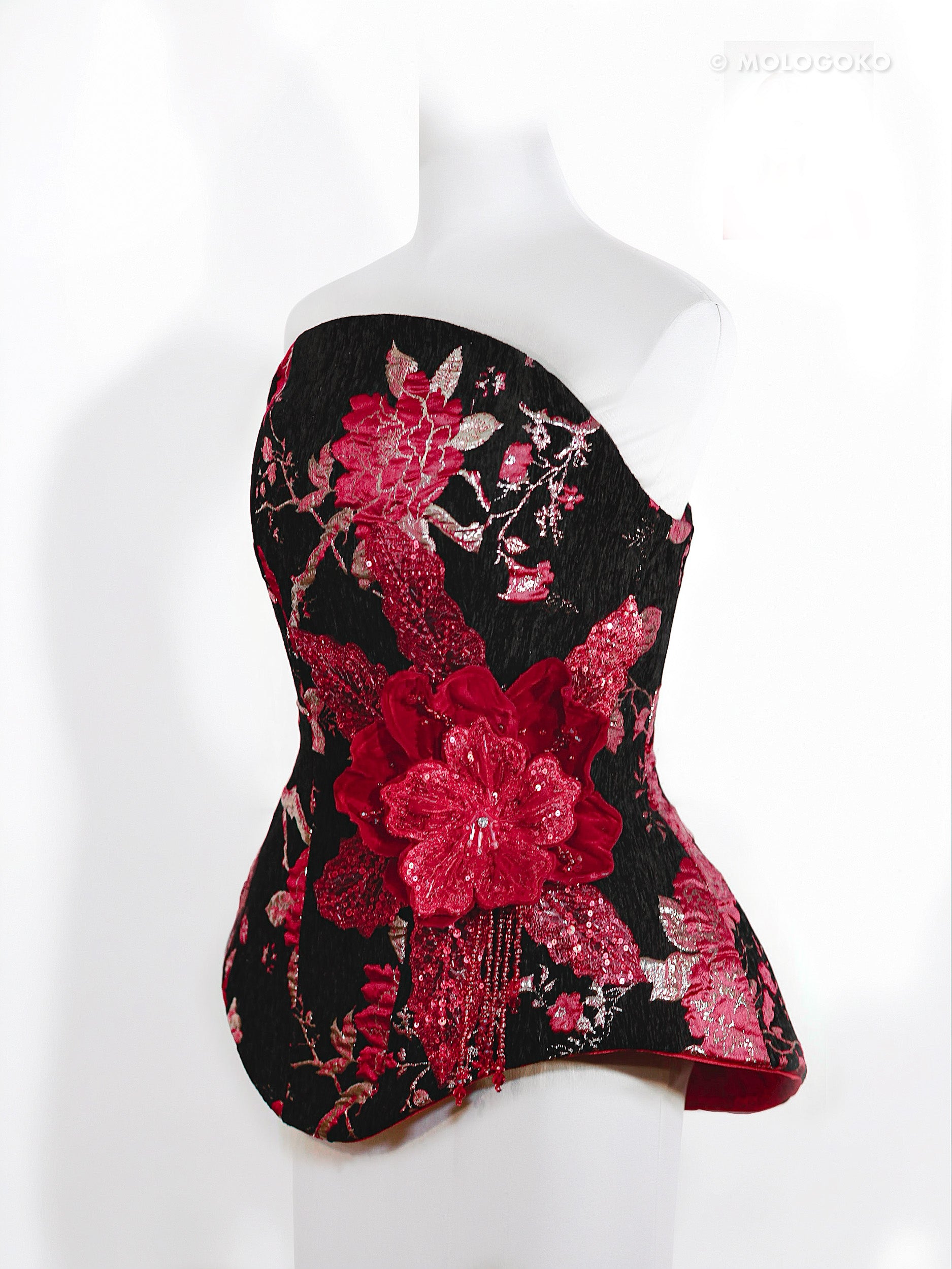 Madeline Rose Corset One of a Kind - custom. made fashion