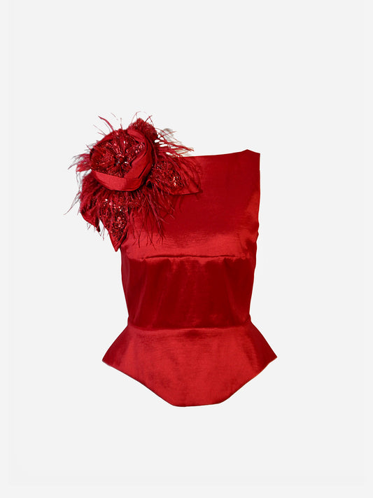 Margo Open Back Top