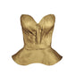 Base Draped Bodies Corset with Peplum - Mologoko Couture
