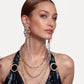 Paris Gold Extra Large Dangle Statement Earrings - Mologoko Couture