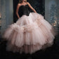 Mira Bridal Large Tulle Two Tiers Ball Gown Skirt - Mologoko Couture