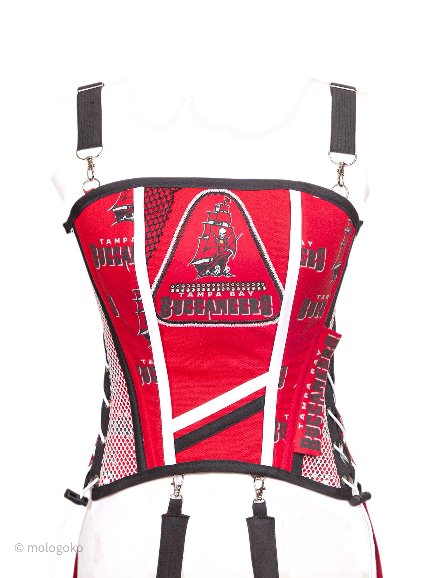 Tampa Bay Buccaneers Football Team Corset Bustier Top