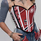 The University of Alabama Crimson Corset Top - Mologoko Couture