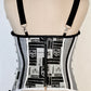 Los Angeles Kings Hockey Team Corset Bustier - Mologoko Couture