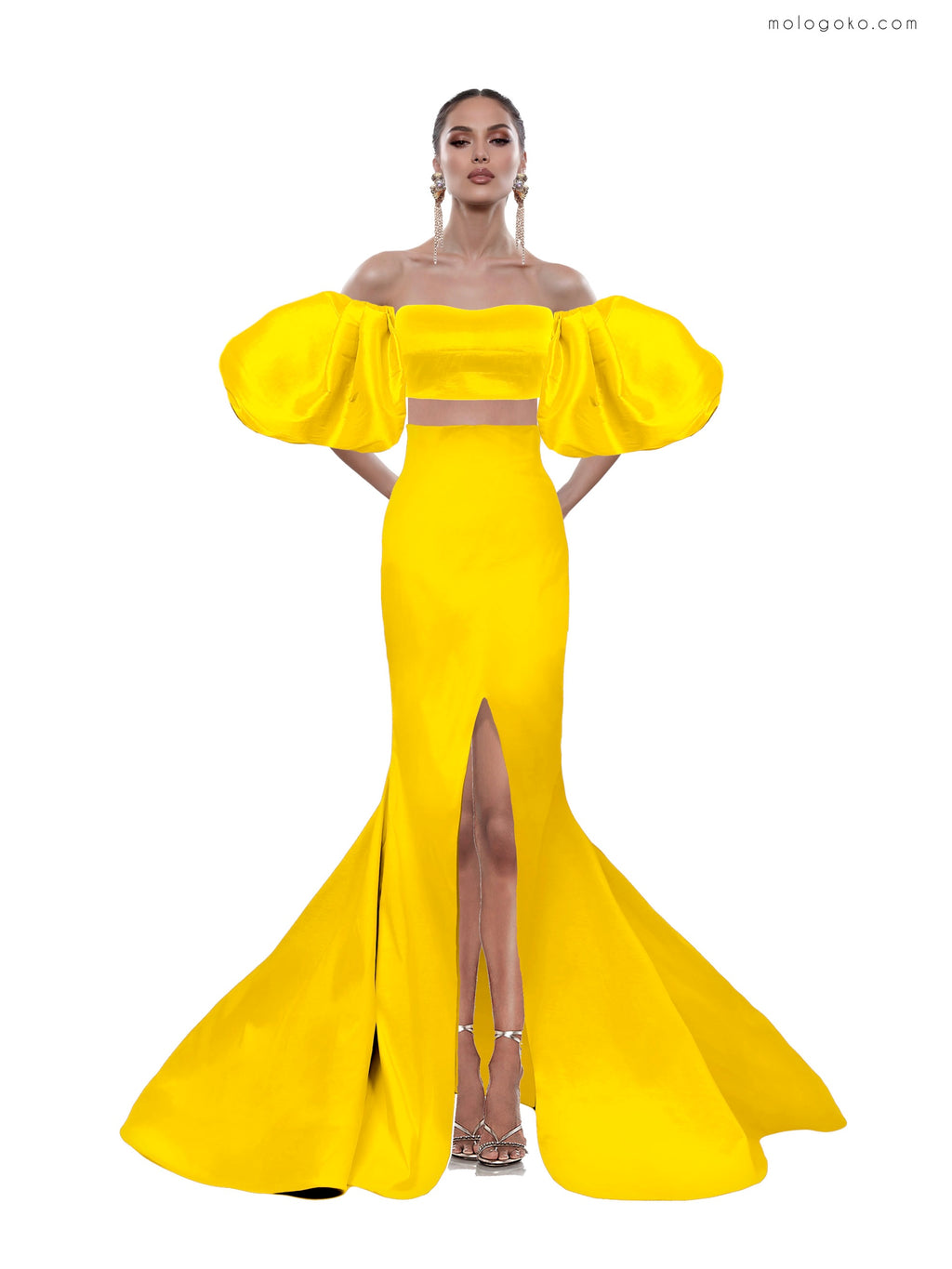 Base Mini Crop Top - Mologoko Couture