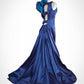 Royal Blue Veronica Gown - Mologoko Couture