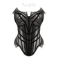Chapel Window Corset Black - Mologoko Couture