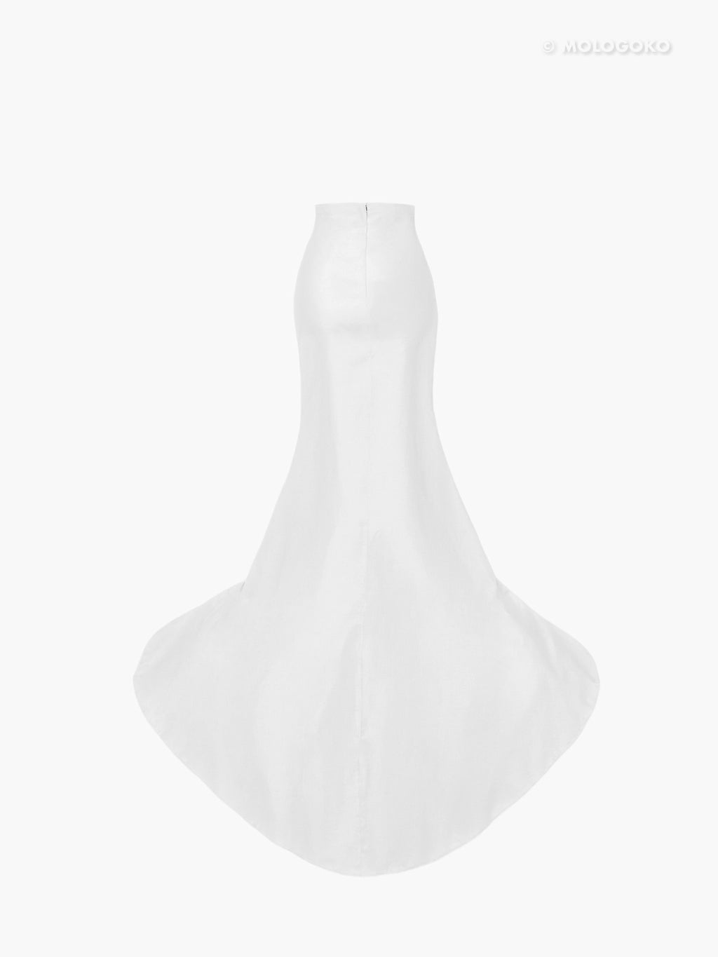 Base Evening Mermaid No Slit Taffeta Skirt - custom made red carpet wedding dresses in USA