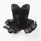Dina Red Carpet Style Corset with Peplum and Flower - Mologoko Couture