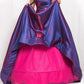 Purple and Pink Two-toned taffeta one of a kind gown - Mologoko Couture