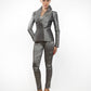 Stretch Taffeta Light Pantsuit - Mologoko Couture