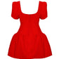 Masha Micro Dress with Sleeves - Mologoko Couture