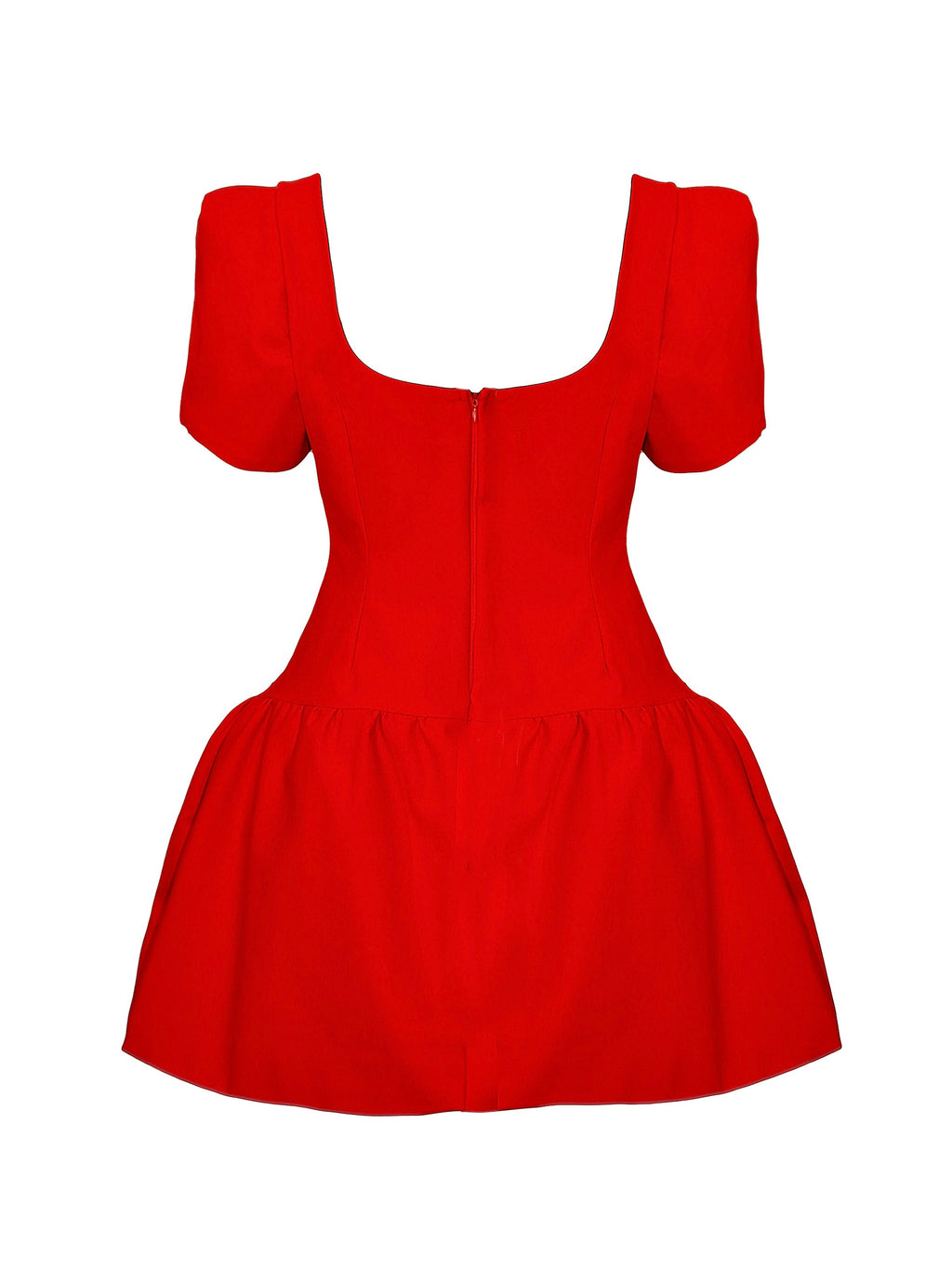 Masha Micro Dress with Sleeves - Mologoko Couture