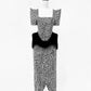 Leopard Stretch Cotton Twill Corseted To with Sleeves - custom. made fashion