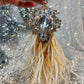 Merry Gold Extra Large Dangle Statement Earrings - Mologoko Couture