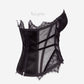 Chapel Window Corset Black - Mologoko Couture