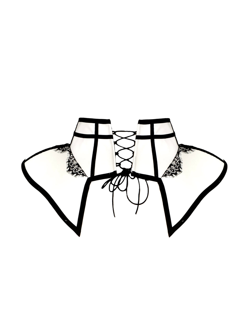 Chapel Window Peplum Corseted Belt - Mologoko Couture