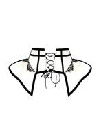 Chapel Window Peplum Corseted Belt - Mologoko Couture