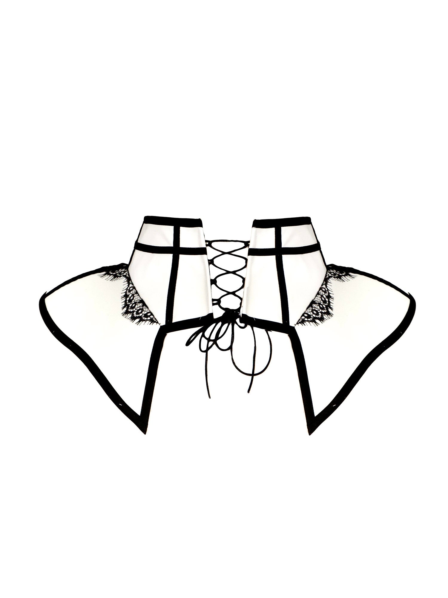 Chapel Window Peplum Corseted Belt - Mologoko Couture