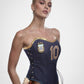 AFA Soccer #10 Corset Bustier Team Apparel - Mologoko Couture